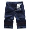 Shorts listrados de patchwork da moda, verão, personalizados, calças de algodão, calças finas e confortáveis para praia, para homens