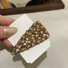 Pasador de Pelo Coreano Dongdaemun Nuevo con Forma de Corazón y Pedrería Moda Pinza para Flequillo Pinza de Pelo Completa de Pedrería Pinza de Pelo de Lujo Ligero para Mujeres