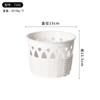 Cesta de Flores de Rattan Sintético, Planta Artificial, Recipiente para Arranjo de Flores Artificiais, Cesta de Flores para Decoração de Mesa em Casa, Cesta de Flores Artificiais