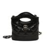 Nova Bolsa Infantil, Bolsa Transversal de Ombro Único Estilo Chanel da Moda, Porta-Moedas de Moda Acolchoado Único com Corrente e Porta-Batom