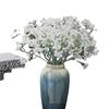 Buquê de simulação sensação PU gipsofila decoração flor seca material de flor de casamento flor para a noiva segurar decoração de flor artificial de plástico