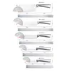 Fabricante de Yangjiang Cuchillo de Cocina de Acero Inoxidable con Mango Hueco, Cuchillo Doméstico de Acero Completo para Cortar Verduras, Carne y Rebanar