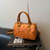 Bolso de Mujer Nuevo Bolso Almohada 2025 Bolsa Pequeña de Mano para Niña Linda Bolso de Hombro Estampado de Dibujos Animados para Mujer Pequeño Estilo Francés