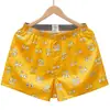 Pantalones de Casa Nuevos para Hombre Tejidos Estampados Moda Pantalones Flecha Sueltos Transpirables Talla Grande Calzoncillos Tipo Boxer Transfronterizos