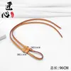 Adecuado para bolso tipo cubo LV cordón accesorios de cuero nano cuerda para cuello cierre noe bb deslizador bolsillo