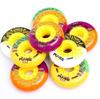 Patines de Ruedas Goma PU Ruedas 85A-90A Alta Elasticidad Resistente al Desgaste Freno Rueda Plana Flor Ruedas Accesorios para Patines Ruedas para Patines de Ruedas