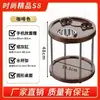 Mesa de Mahjong de Diseño Mesa de Café Estante de Té Sala de Ajedrez y Cartas Portavasos Especial para Agua Cenicero Mesa de Té Mesa de Té Pequeña