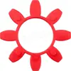 Acoplamento Estrela GR Almofada Flor de Ameixa Alta Elasticidade Resistência ao Desgaste Poliuretano Rombus Octógono Almofada Anel Elástico Flor de Ameixa GR