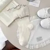 Meias Ruffled Dupla Camada Estilo Ballet Youjiaxiu, Verão Finas de Malha Respirável Meias Slouch Femininas Estilo Miu