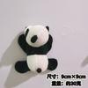 Pegatina para refrigerador de muñeco de panda, lindo muñeco de peluche de dibujos animados, regalo de recuerdo turístico de Chengdu, pegatina magnética de panda rojo