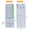 Slot para Cartão de Material de Armazém Porta-Cartões de Material Porta-Cartões de Controle de Material Porta-Cartões de Material de Armazém Cartão de Inventário Cartão de Papel Plástico