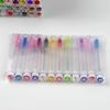 Comércio exterior novo tubo conjunto pincel de cílios com diamante escova de cílios Crystal Rod magic color lantejoulas pente pincel de maquiagem portátil