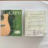 Capo Mejorado Aleación de Zinc Capo de Guitarra Capo de Doble Uso para Guitarra Folk Eléctrica Accesorios de Guitarra de Doble Uso