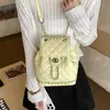 Mochila Acolchada con Cadena Estilo Chanel para Mujer, Nueva Tendencia 2026, Bolso de Nicho para el Trabajo, Mochila Escolar para Estudiantes