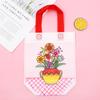 Bolsa de Grafitis No Tejida Bolsa de Clasificación de Basura DIY Material para Bolso de Mano de Producción Pintado a Mano para Niños