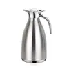 Chaleira de água fria aço inoxidável garrafa térmica garrafa de água quente com tampa grande capacidade 2L garrafa térmica pote térmico garrafa de água morna escritório