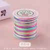 Fio para Tecelagem DIY, Corda para Tecelagem, Fio de Jade Nº 72, Corda para Tecelagem Colorida, Fio de Jade Nº 72, Corda Tecida à Mão, Fio para Miçangas, Feito à Mão