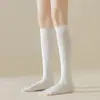 Calcetines de Algodón para Mujer Otoño e Invierno para Adelgazar la Pantorrilla con Micro-Presión, Moldeado Ligero, No Aprietan, Tubo Largo