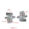 Toyota Camry Lexus 35 Corolla Prado Panel Interior Trasero del Coche Accesorios Aplicables Pantalla de Lámpara Revestimiento Clip de Fijación