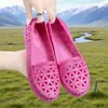Zapatos de Moda Nuevos Verano Zapatos para Deriva y Vadeo Zapatos con Agujeros Zapatos Cómodos para Mujer Zapatos con Fugas Zapatos de Playa para Exterior con Suela Suave