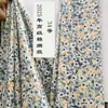 Pijamas Tela de Seda Algodón Seda de Algodón Artificial Vestido para Niños Tela para Ropa Verano Caída Estampado