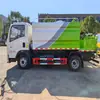 Caminhão Tanque Sprinkler para Saneamento Rodoviário Sinotruk Marca Azul 7 Toneladas Motor Yunnei 137 Cavalos Quinto Marcha com Transmissão Secundária para Subida Forte