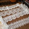 Renda Solúvel em Água de Seda Leite Cortada Exportada Acessórios para Costura DIY de Roupas, Saias, Cortinas de Cama para Casa