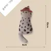 Nuevos Broches de Dibujos Animados Hechos a Mano, Muñecos de Tela Colgantes con Formas de Pájaro, Gato y Otras, Lindos, Estilo Coreano, Al Por Mayor, En Stock