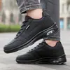 Tênis Esportivo Casual Moda Versátil Branco Tamanho Grande 46 Masculino de Quatro Estações Cruzamento de Fronteira Tendência com Amortecedor de Ar Venda por Atacado