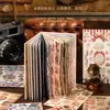 Livro de Adesivos Yuxian: Paisagens Oníricas Exquisitas - Padrões Franceses Elegantes Vintage para Diário, Decoração de Capa de Celular DIY e Colagem