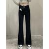 Micro-La Jeans Mujer Primavera y Otoño 2024 Nuevo Cintura Alta Adelgazante Pequeño Ajustado Estrecho Elástico Pantalones Herradura