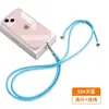 Cordão para Celular 6mm Feito Sob Medida de Fábrica, Alça Transversal, Alça de Pescoço, Alça com Clipe, Adesivo de Fixação, Capa com Pingente, Alça de Tecido para Pendurar
