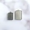 Acessórios de Joia de Liga Metálica Pendurados Individualmente em Ambos os Lados Chaveiro Pingente Vidro Retrô Base de Pedra do Tempo DIY