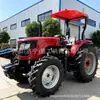 Tractor con Ruedas 1004 de Tracción en las Cuatro Ruedas de Alta Potencia de Uso Dual para Cavar Zanjas Micro-Rotocultivador Diésel