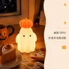 Lámpara de Calabaza Fantasma de Halloween Transfronteriza LED Decoración de Escritorio Creativa Adorno Luz de Atmósfera Brillante Regalo Festivo