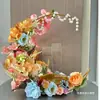 Caja de Zapatos de Boda, Adornos de Preparación de Boda de Aspecto Elevado, Decoración Floral de Boda, Caja de Zapatos de Boda Luna, Caja de Hierro
