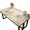 Novo Tapete de Mesa para Caligrafia Estilo Chinês, Tendência Nacional, Tapete de Couro para Escrita com Caligrafia Estilo Antigo, Tapete de Mesa à Prova d'Água e de Óleo, Tapete de Mesa para Estudante