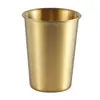 Taza de cerveza de acero inoxidable 304, taza de jugo, taza resistente a caídas, taza portátil de una sola capa comercial, taza para café, bebida fría, taza para enjuague bucal