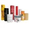 Latas Personalizadas de Papel Kraft, Cajas Cilíndricas de Empaque, Latas para Fragancias, Latas de Papel para Aromaterapia con Aceites Esenciales, Tubos de Papel para Regalos, Latas Personalizadas de Papel Kraft