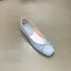Bailarinas Cuadradas Francesas con Lazo para Mujer 2026 Nuevos Versátiles con Aumento Interno para Viajes Diarios Zapatos de Ballet Suaves