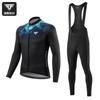 Capitán Tas Traje de Ciclismo Largo de Primavera y Verano Ajustado de Secado Rápido para Hombre y Mujer Ropa de Ciclismo de Montaña y Carretera