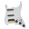 ST pastilla de panel simple doble pastilla de guitarra eléctrica simple de doble vía pequeña con corte interruptor de ruptura orificio para auriculares