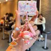 Chaveiro Sanrio Autêntico, estilo de rua, chaveiro da Hello Kitty, acessório fofo e legal para bolsas, pequeno pingente