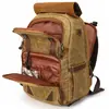 Mochila Nueva para Fotografía de Exterior con Compartimento Interior, Estilo Retro Europeo y Americano, Bolsa Impermeable para Cámara Dslr, Bolsa para Laptop