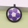 Llaveros creativos de cuero PU multicolor para baloncesto, fútbol, béisbol, tenis, colgantes de llave deportivos al por mayor