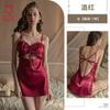 Ropa Interior Sexy Bata de Noche Talla Grande Vestido Sexy con Tirantes para Mujer Ropa de Dormir para el Hogar Sudeste Asiático Comercio Exterior Dropshipping 1584