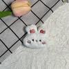 Haichao Joyería Broche de Felpa de Dibujos Animados Lindo Muñeco de Oso Muñeco Rana Gato Conejo Colgante para Bolsa DIY