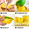 Clip de limón de aleación de aluminio manual 2 en 1 exprimidor herramienta multifuncional para el hogar exprimidor de frutas exprimidor de limón