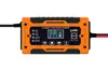 Cargador de batería de coche 12V6A transfronterizo cargador de batería de motocicleta cargador de batería de plomo-ácido de reparación de pulsos inteligente