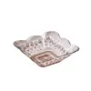 Venta directa de fábrica de nuevas bandejas transparentes de plástico para frutas, platos para frutas, bandejas para frutas secas, bandejas para dulces y bocadillos, bandejas de almacenamiento para sala de estar en stock